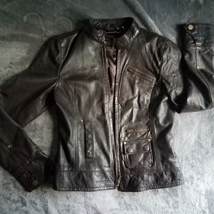 Genuine leather jacket